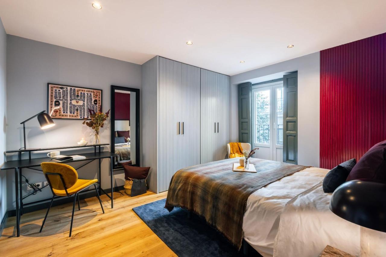 Stylish 4 Suites +Patio Luxury Apartment Gran Via Madrid Extérieur photo
